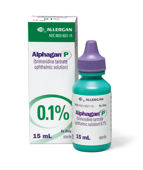 Brimonidine 0.1% (Alphagan P)