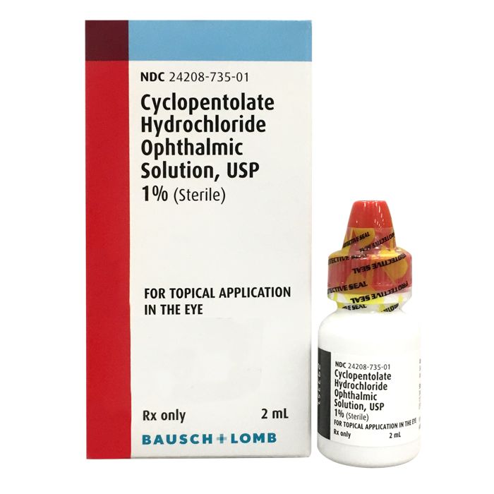 Cyclopentolate (Cyclogyl)