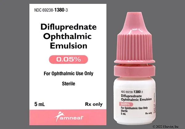 Difluprednate (Durezol)