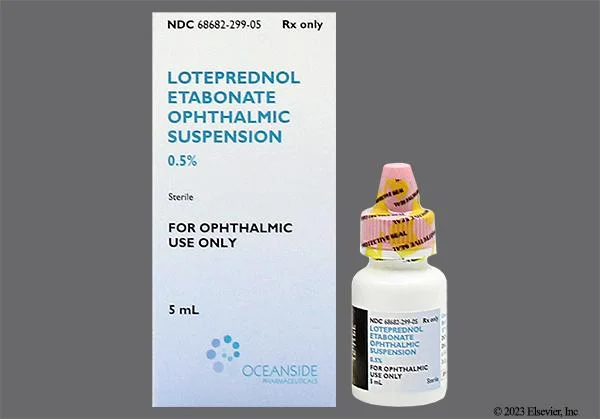 Loteprednol (Lotemax, Eysuvis)