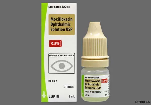 Moxifloxacin (Vigamox)