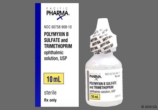 Polymyxin B Sulfate and Trimethoprim (Polytrim)