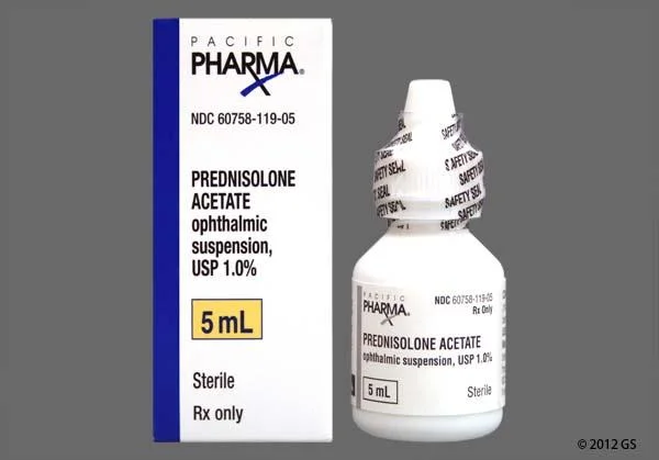 Prednisolone Acetate (Pred Forte)