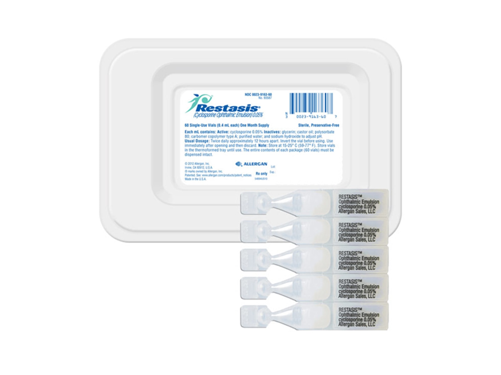 Cyclosporine (Restasis, Cequa)