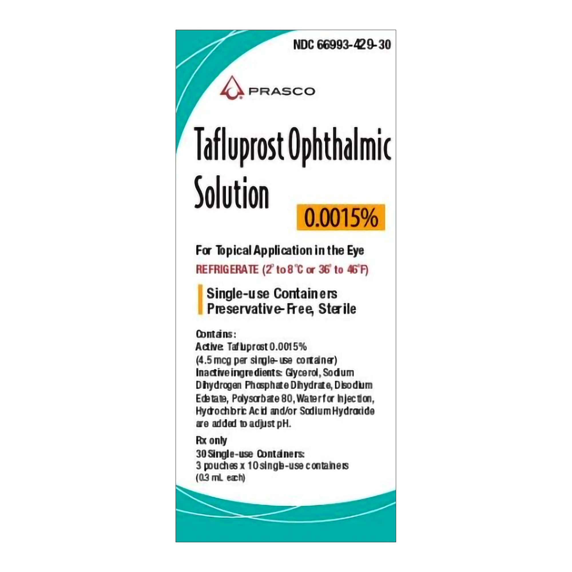 Tafluprost (Zioptan)