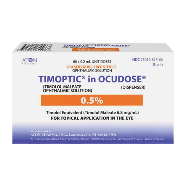 Timolol PF (Timoptic Ocudose)