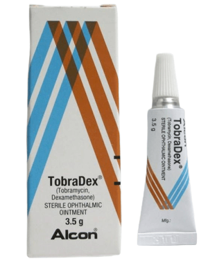 Tobramycin/Dexamethasone Ointment (Tobradex Ointment)